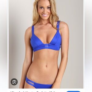 Vitamin A bikini neutra top Sz 6 and Annabelle bottoms Sz 8